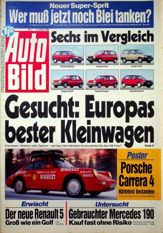 Deckblatt Auto Bild (02/1989)